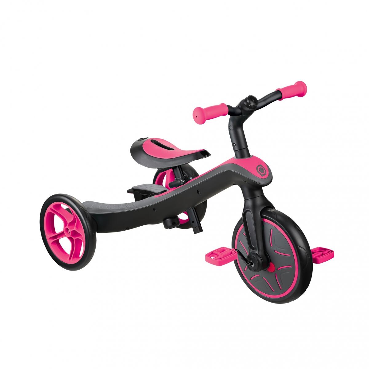 Tricycle évolutif pour bébé EXPLORER 4 en 1 - Rose Fuchsia 4/7