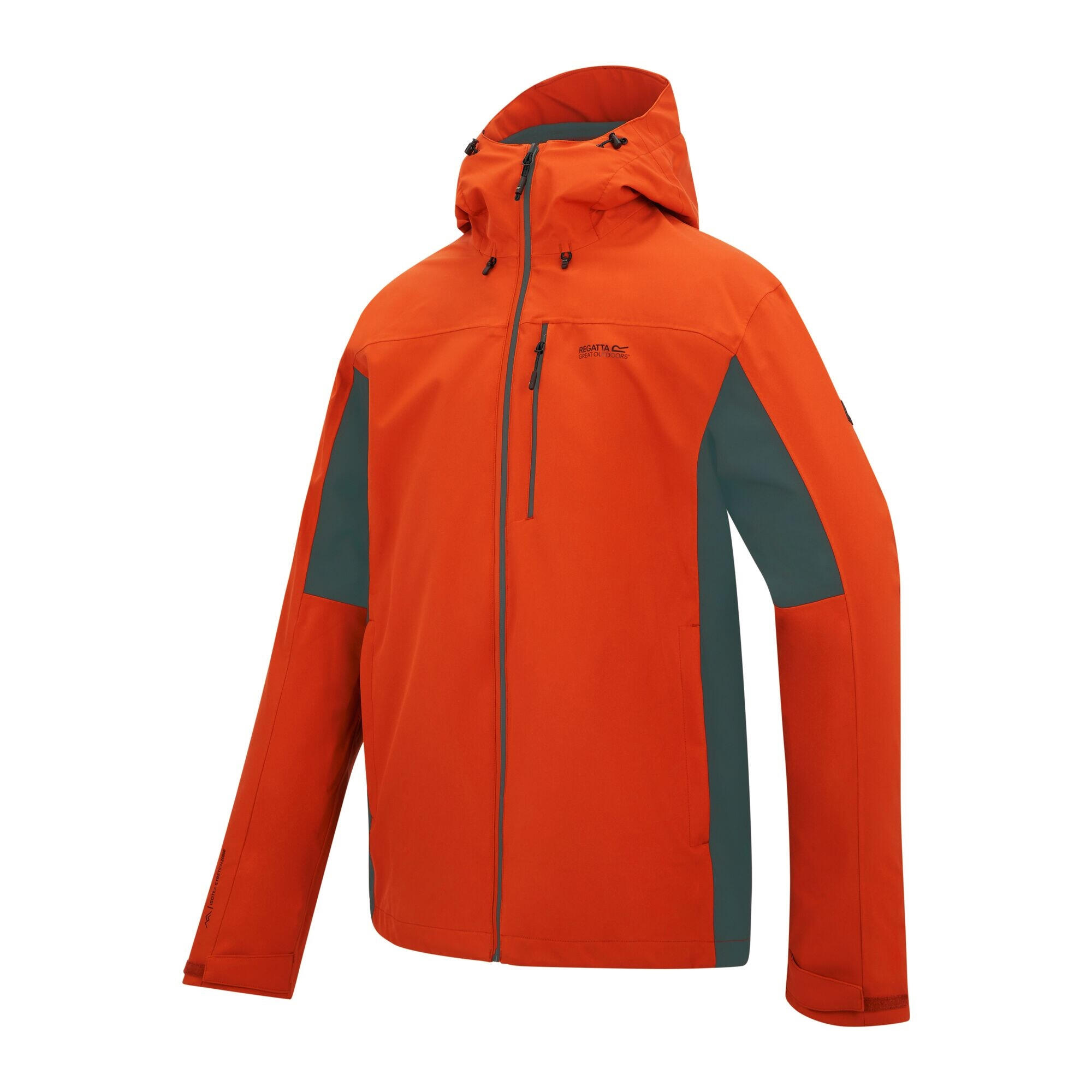 Veste Imperméable BIRCHDALE Homme (Rouge Orangé / Orage Foncé) 3/5