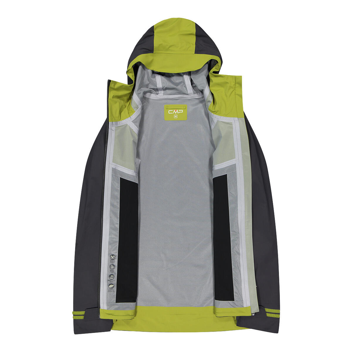 Giacca impermeabile con cappuccio CMP Unlimitech 3/7