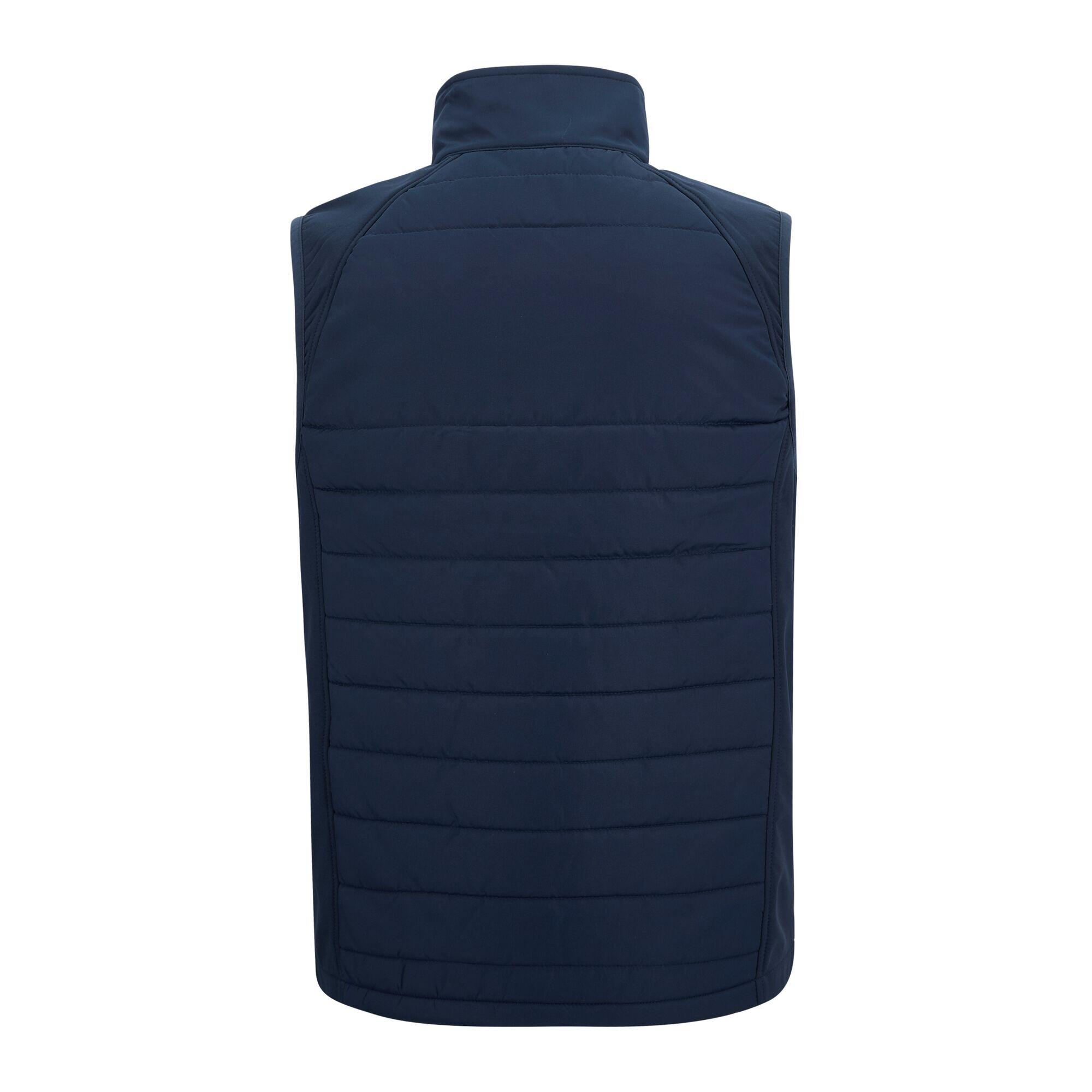 Mens Full Zip Gilet (Navy/Ash) 2/4