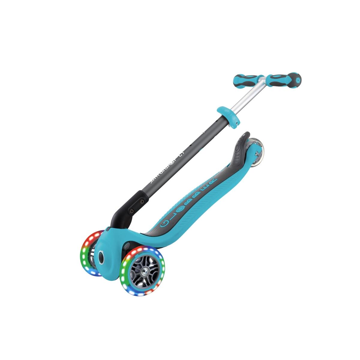 Set 2 roues lumineuses blanches GO-UP/PRIMO/ELITE/ EXPERT/FLOW 4/7