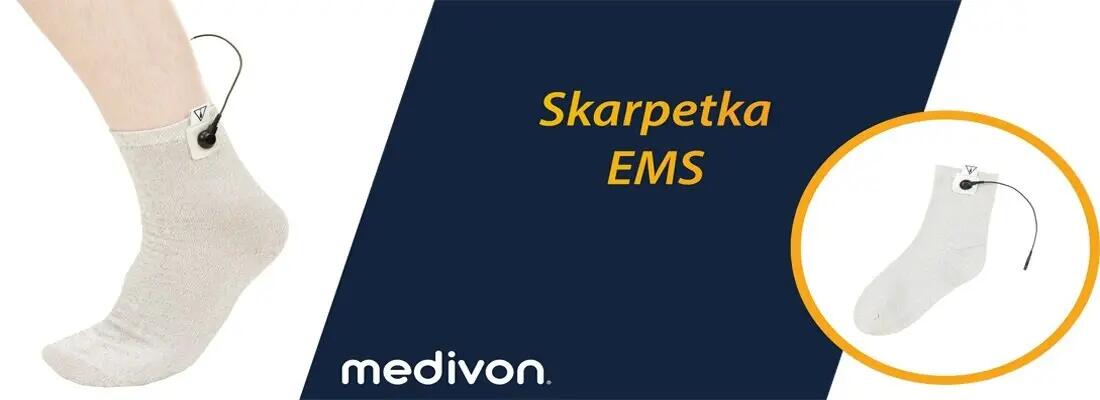 Skarpetka elektrostymulująca EMS MEDIVON Odinflex AC5001 4/4