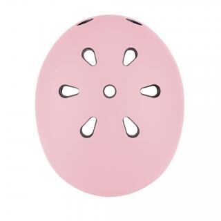 Casco GO UP Lights rosa pastel