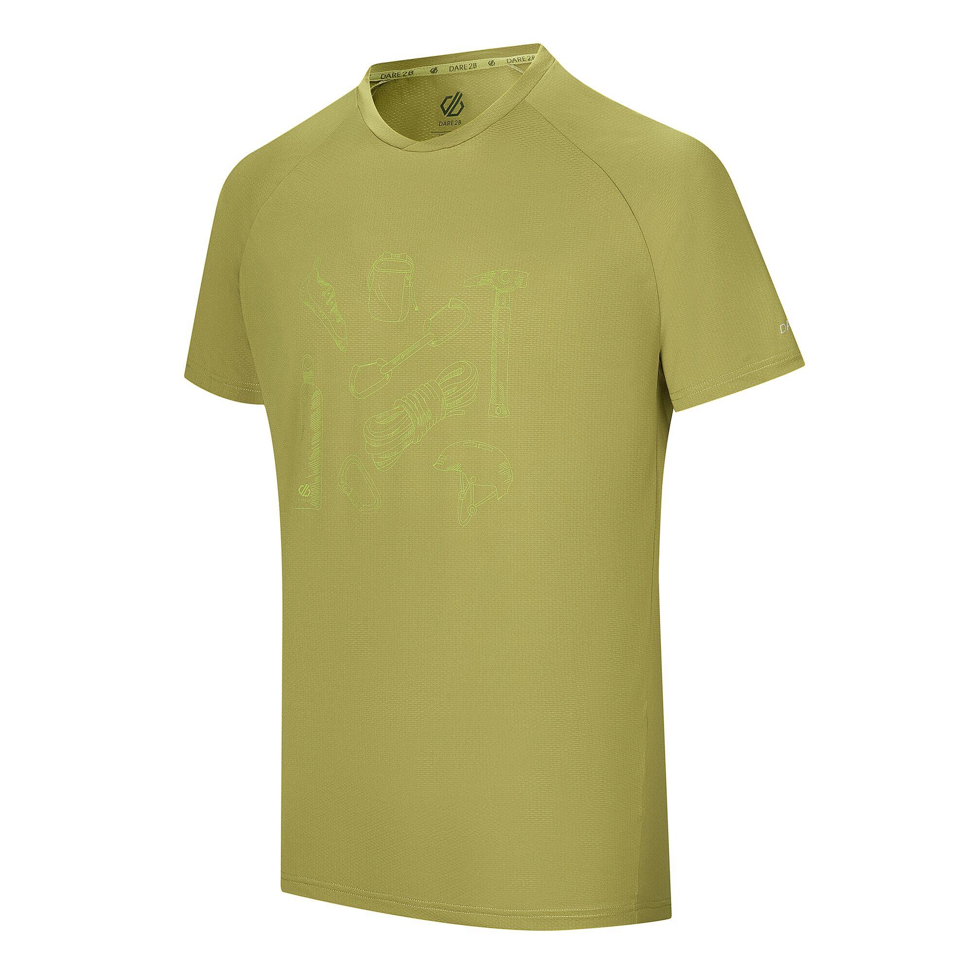 "Tech II" TShirt für Herren Goldzypresse 3/5