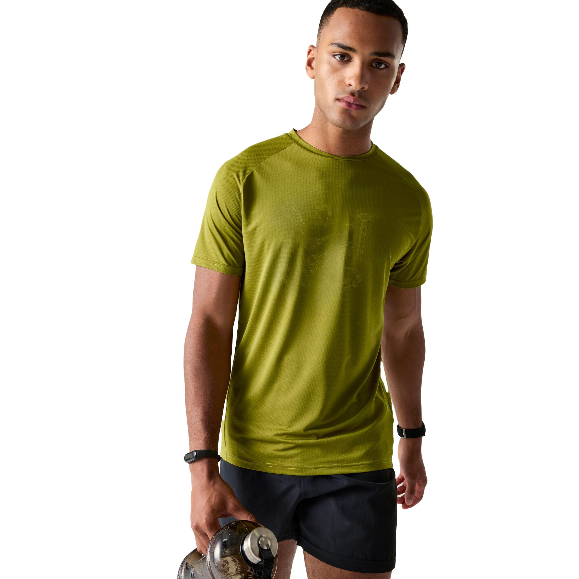 "Tech II" TShirt für Herren Goldzypresse 4/5