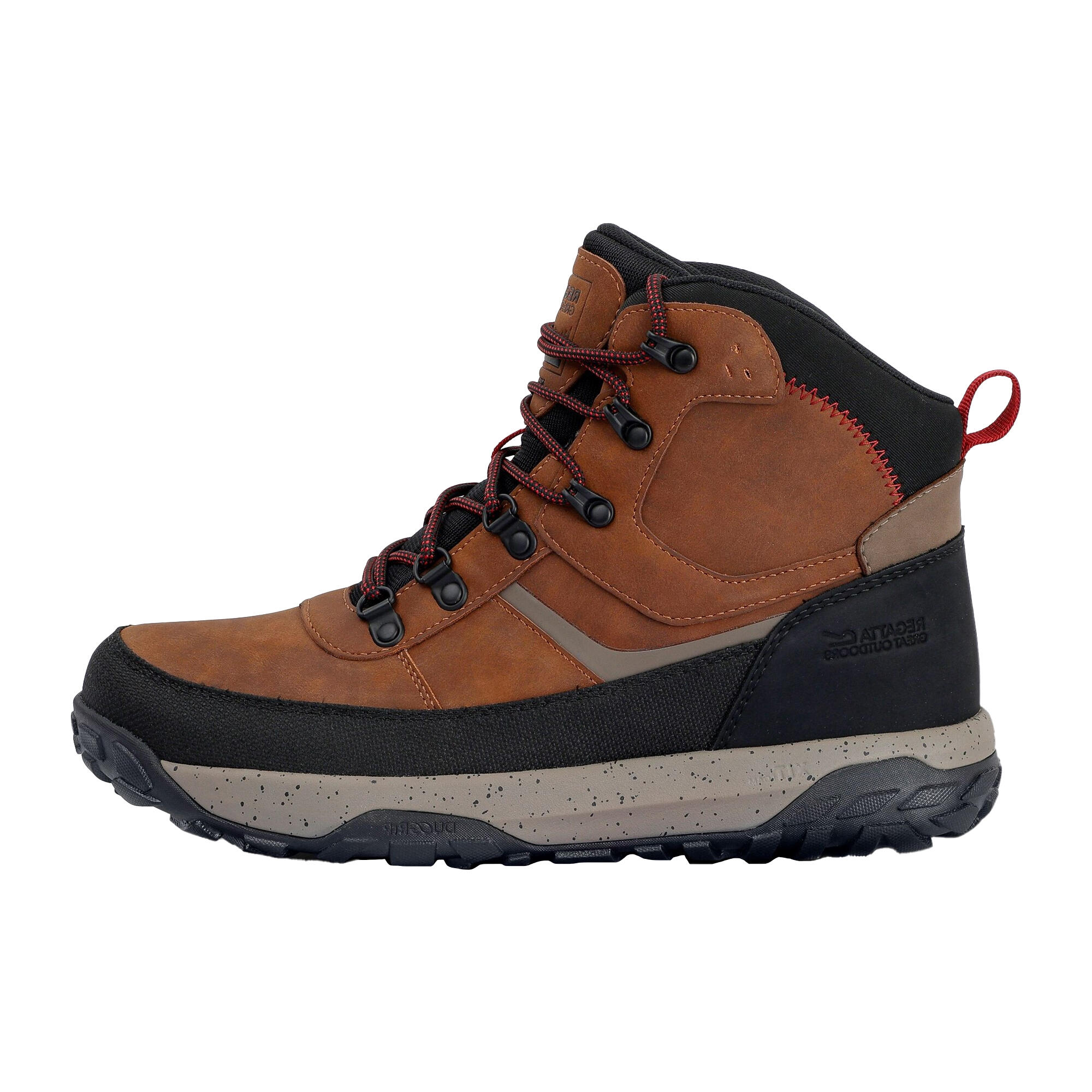 Chaussures De Marche RENFORD Homme (Marron / Rouge) 3/5