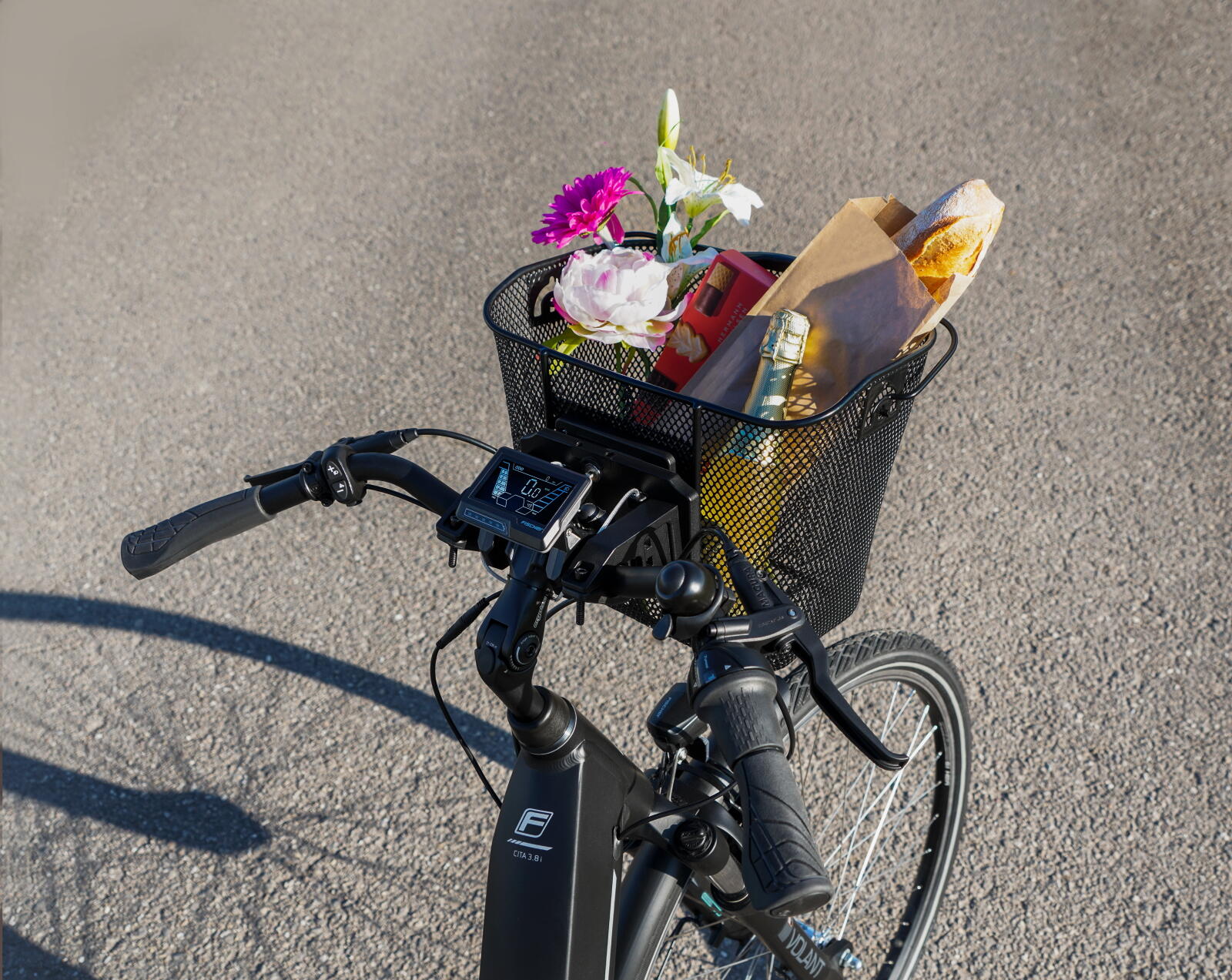 FISCHER E-Bike Korb PLUS 6/7