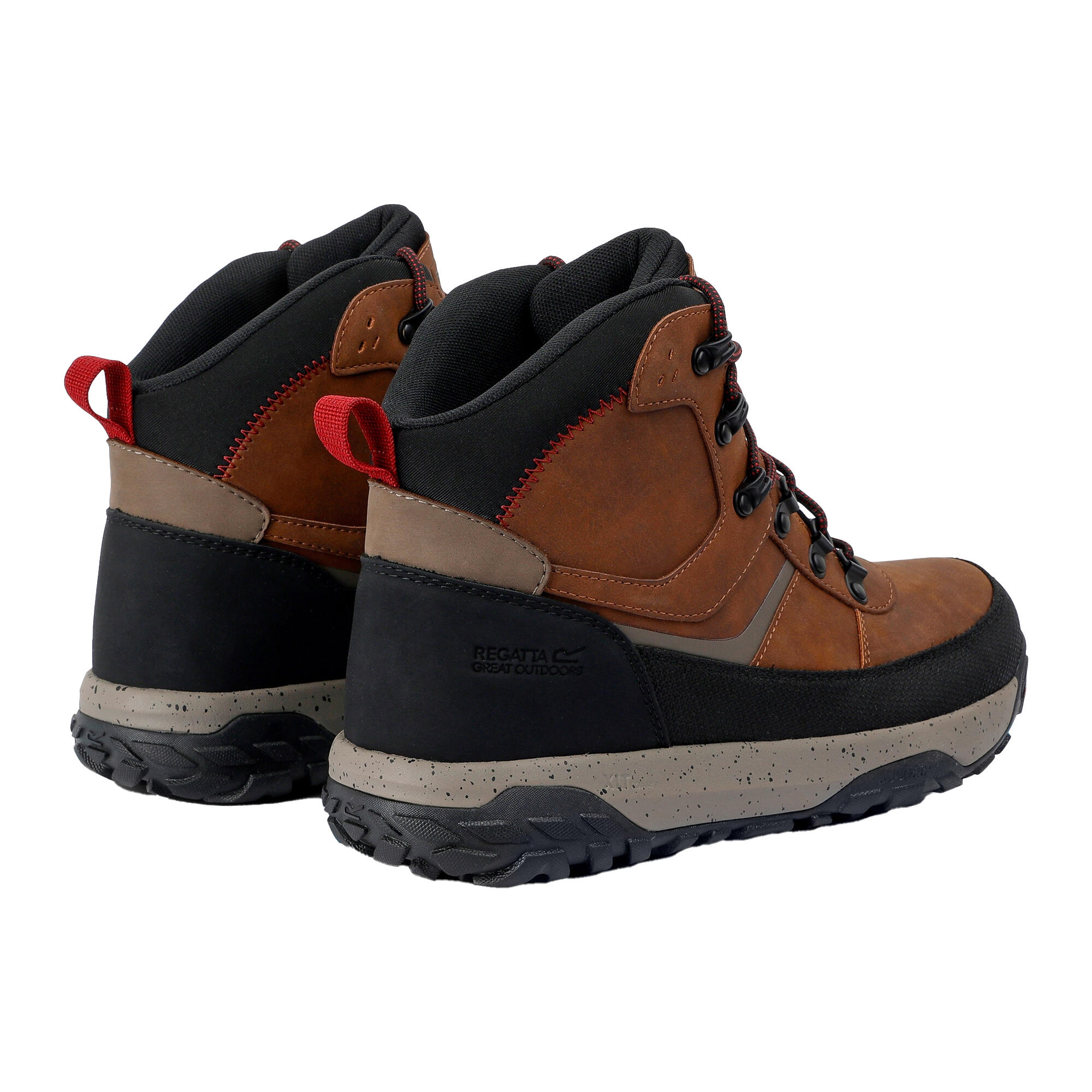 Chaussures De Marche RENFORD Homme (Marron / Rouge) 2/5