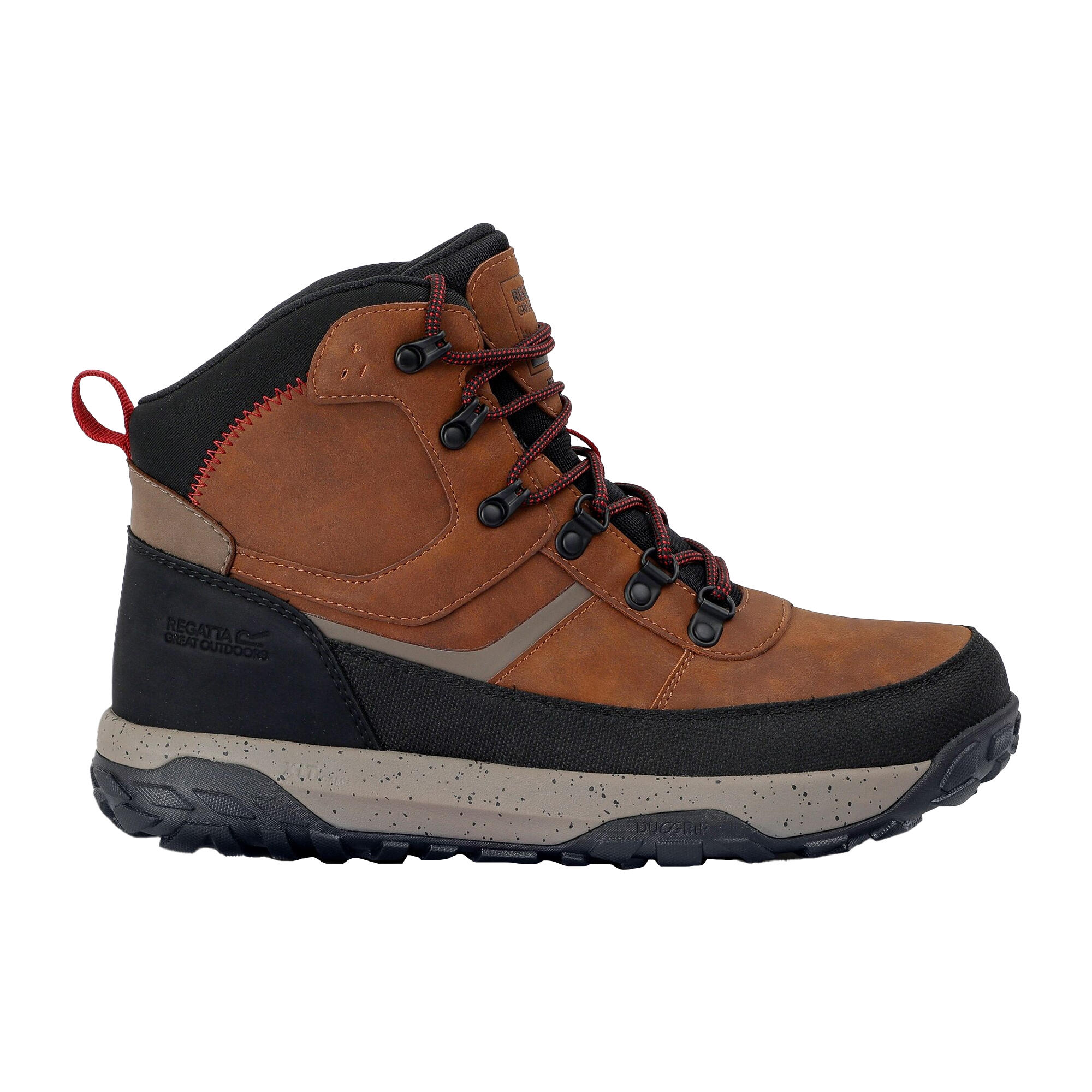 Chaussures De Marche RENFORD Homme (Marron / Rouge) 4/5