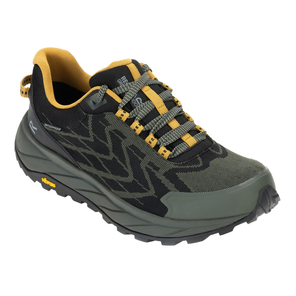 Mens Cruize Logo Shoes (Dark Khaki/Wood Brown)