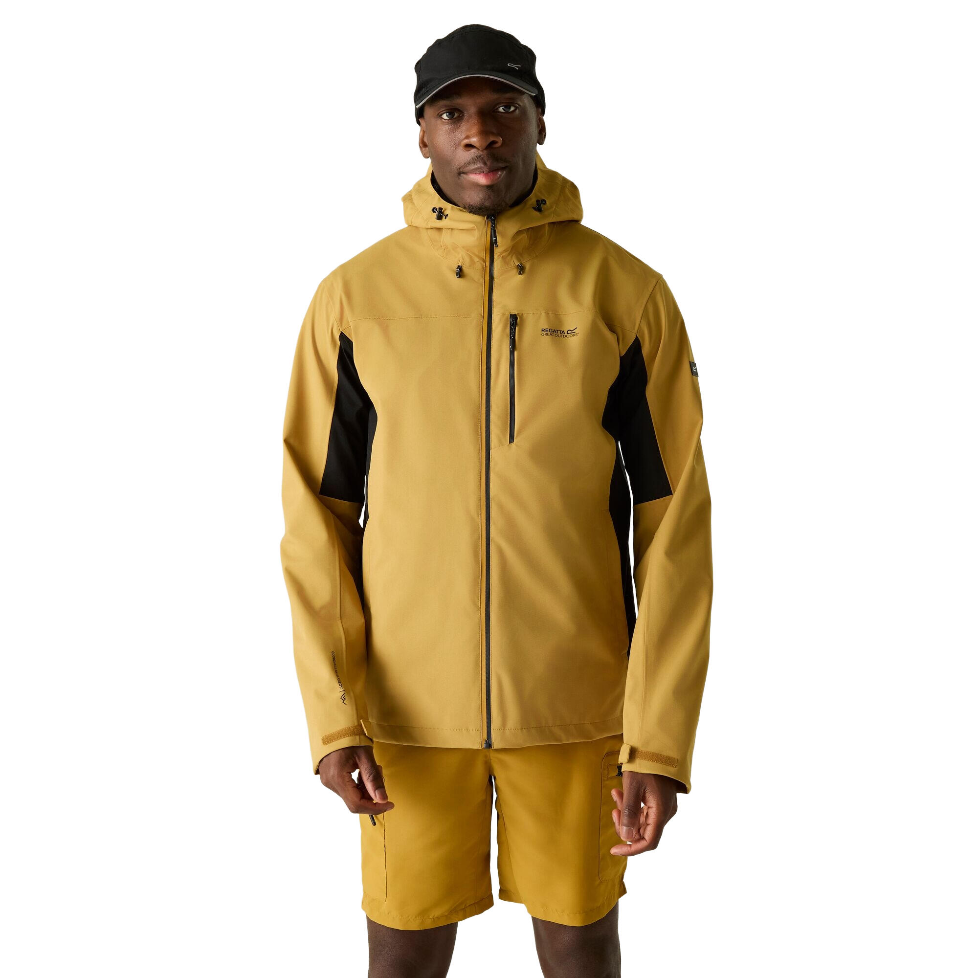 "Birchdale II" Jacke, wasserfest für Herren Holzbraun/Schwarz 4/5