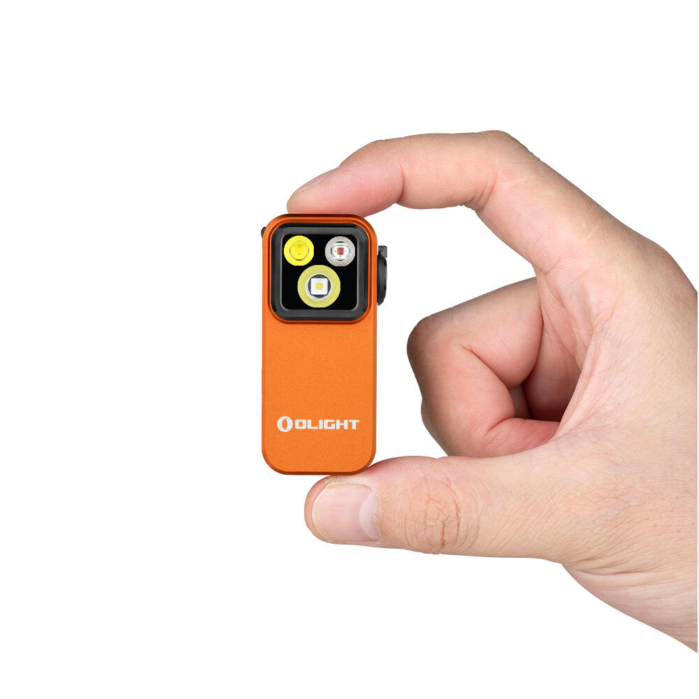 Olight Oclip Pro Clip-on Flashlight 500 Lumens Flood Spot and Red Light 7/7