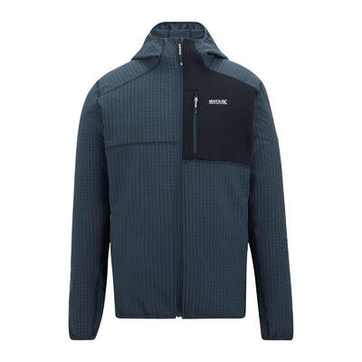 Heren alven full zip fleecejack (china blauw/nachthemel)