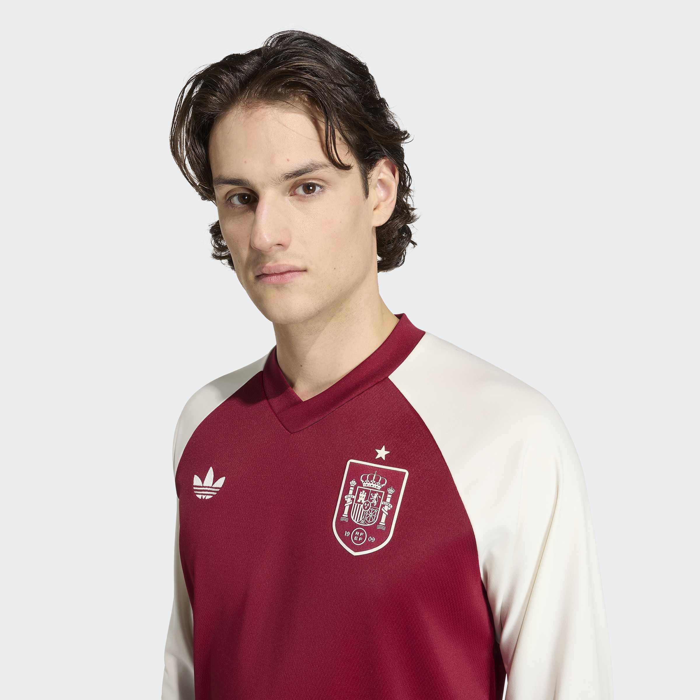 Spanje 26 Uit Pre-Match Warm Sweatshirt 5/7
