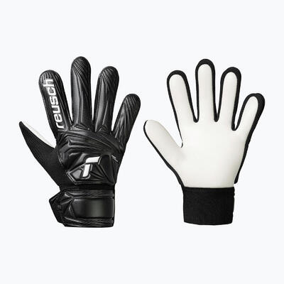 Guanti da portiere per bambini Reusch Attrakt Starter Solid Junior 5672514 nero