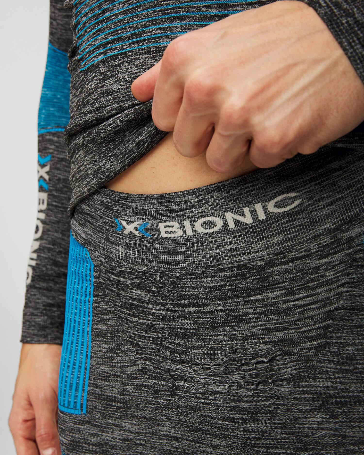 Leginsy termoaktywne męskie X-Bionic Energy Accumulator 4.0 Melange Blue 5/5