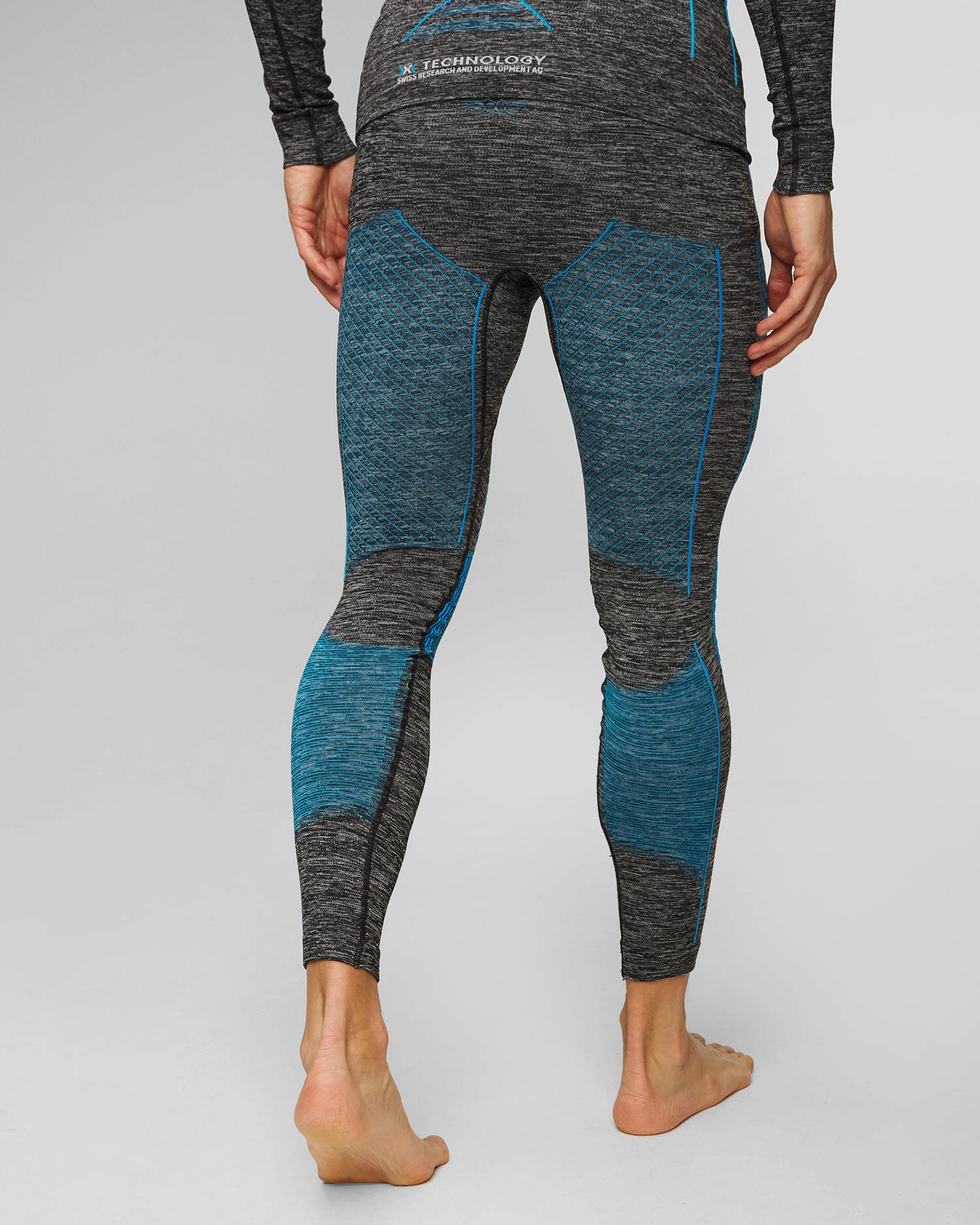 Leginsy termoaktywne męskie X-Bionic Energy Accumulator 4.0 Melange Blue 4/5