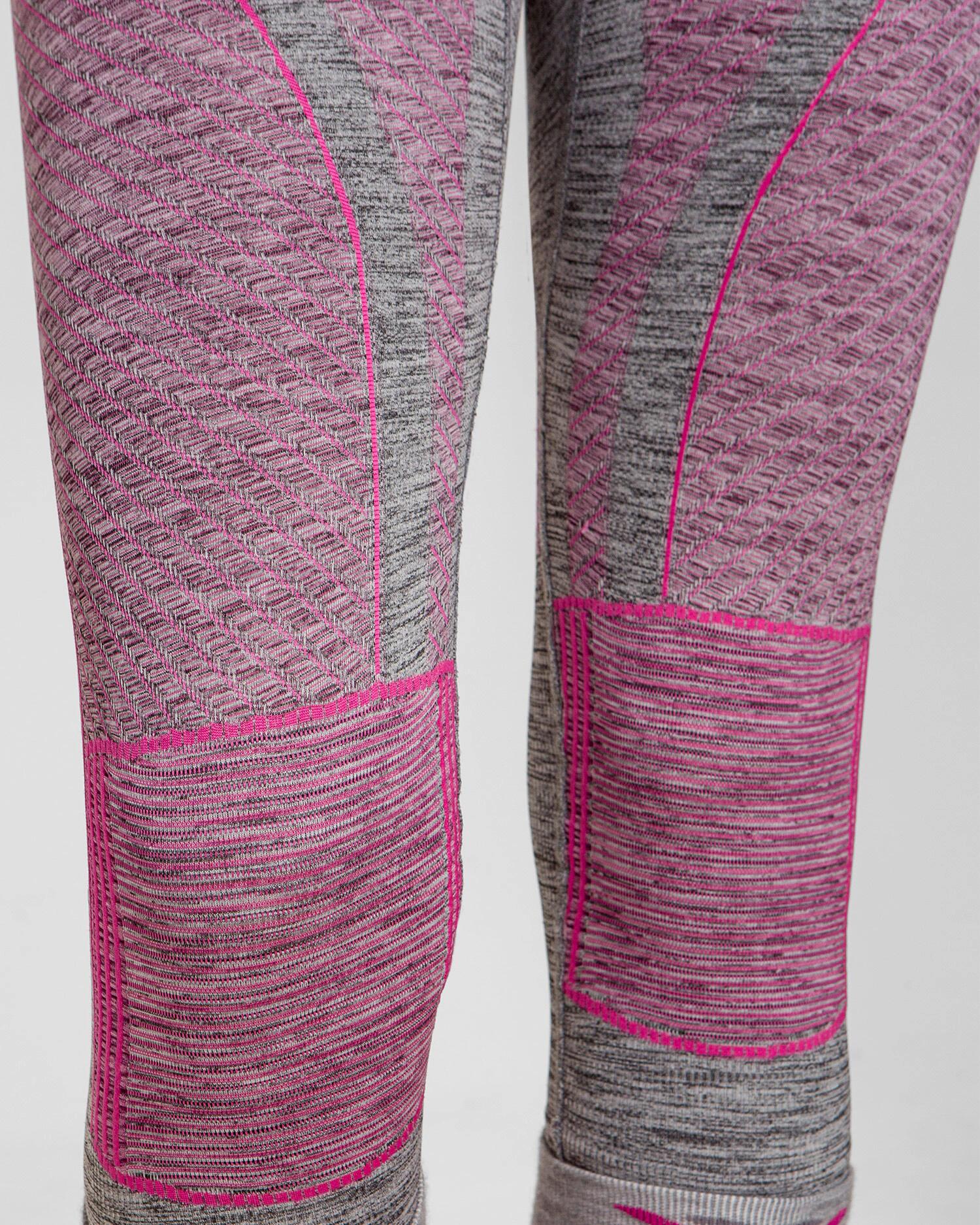 Leginsy termoaktywne ¾ damskie X-Bionic Energy Accumulator 4.0 Melange Pink 5/6