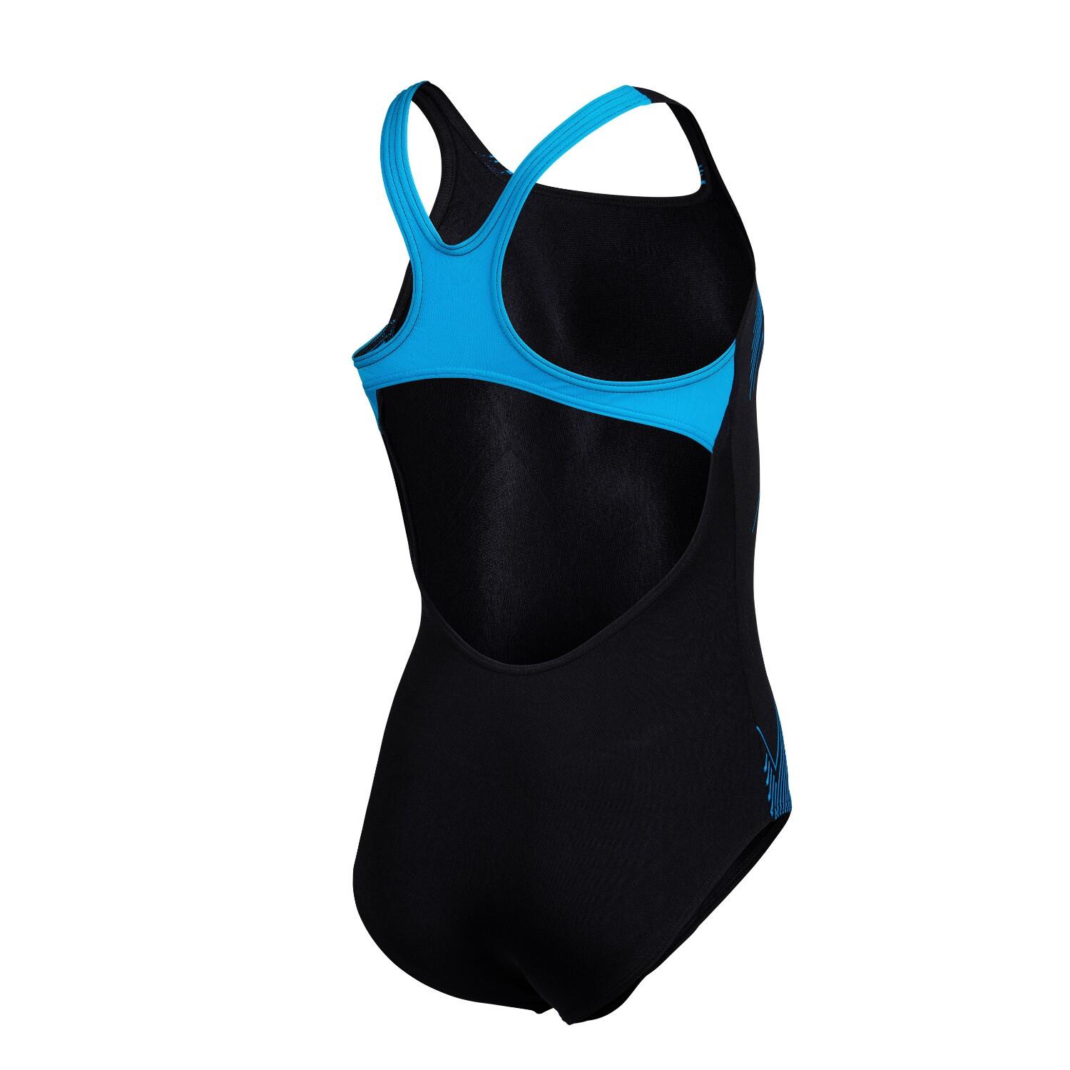 arena Badeanzug Mädchen Graphic Swim Pro Back 3/7