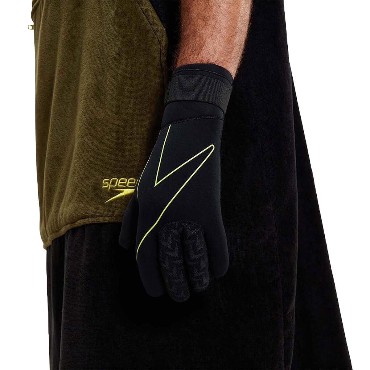 Guanti Da Nuoto Speedo Nero 2/3