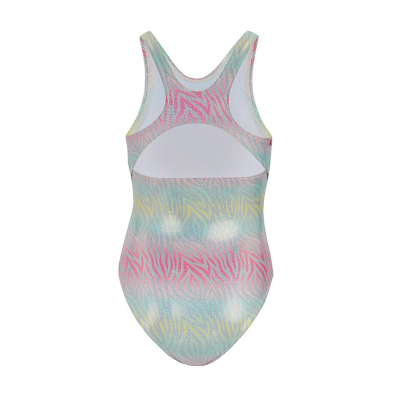 Costum De Baie One-Piece Drumeții În Natură Regatta Katrisse Imprimeu Zebră Fete