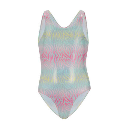 Maillot De Bain 1 Pièce Motif/style Imprimé Zèbre KATRISSE Fille (Ombré)