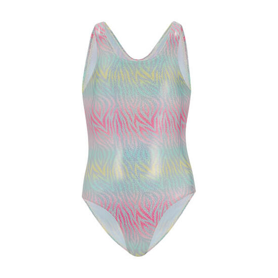 Maillot De Bain 1 Pièce Motif/style Imprimé Zèbre KATRISSE Fille (Ombré)