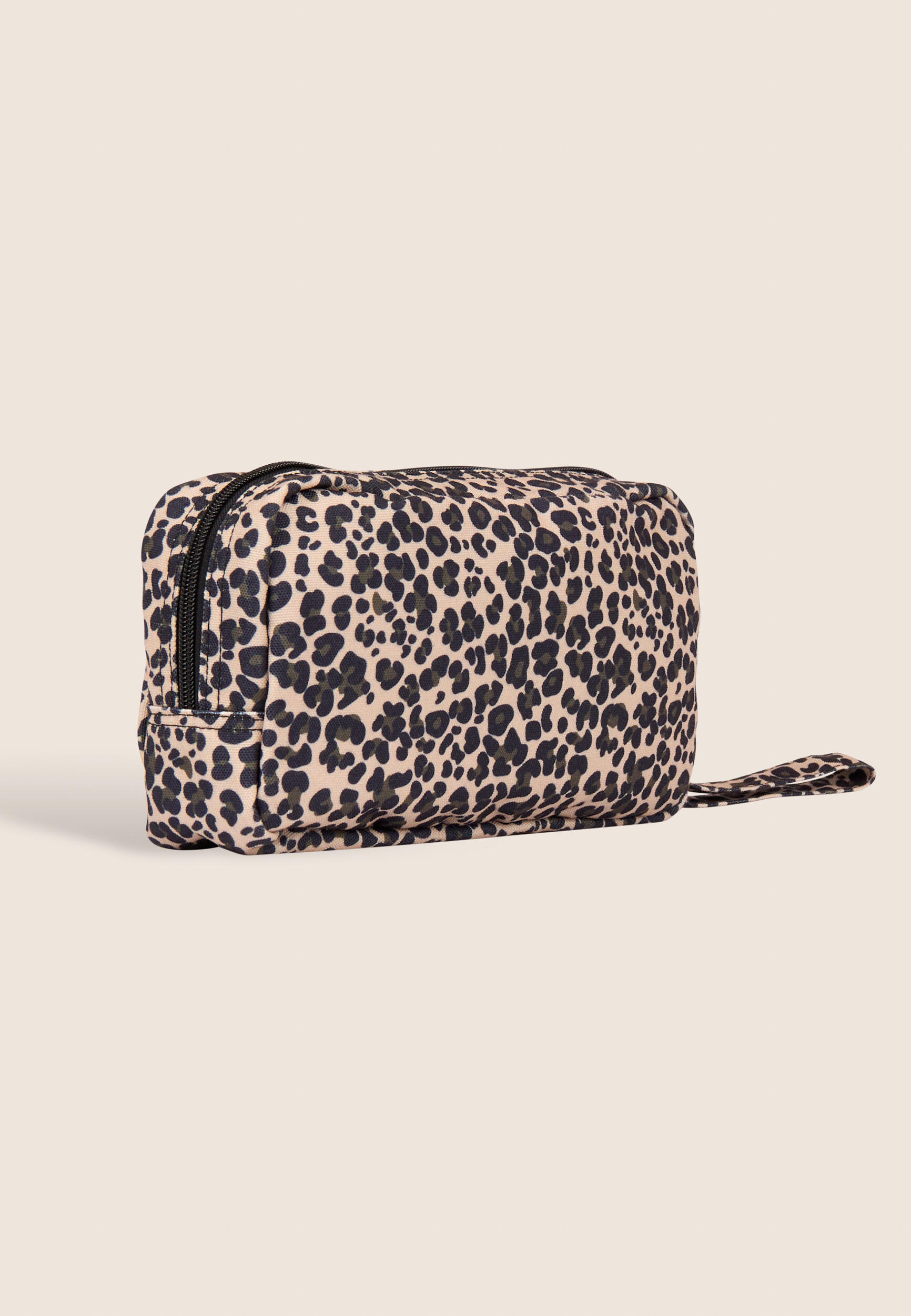 Trousse animalier con laccetto e logo con strass 3/5