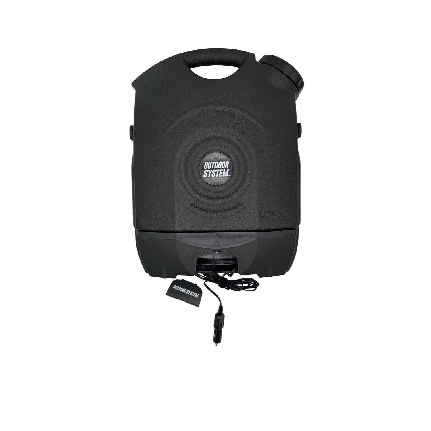 Outdoor System - Doccia portatile con batteria da 16 litri 5/7