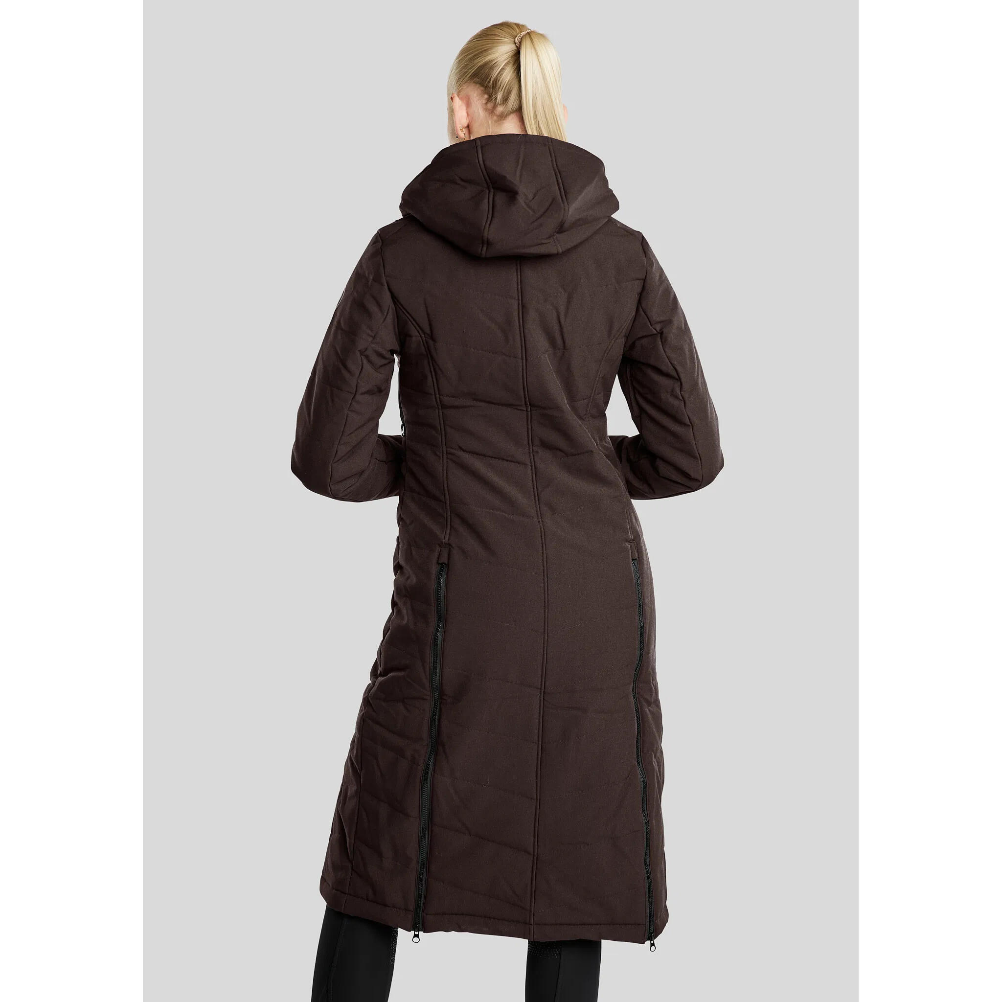 Doudoune à capuche extralong femme Montar Dicte 2/6