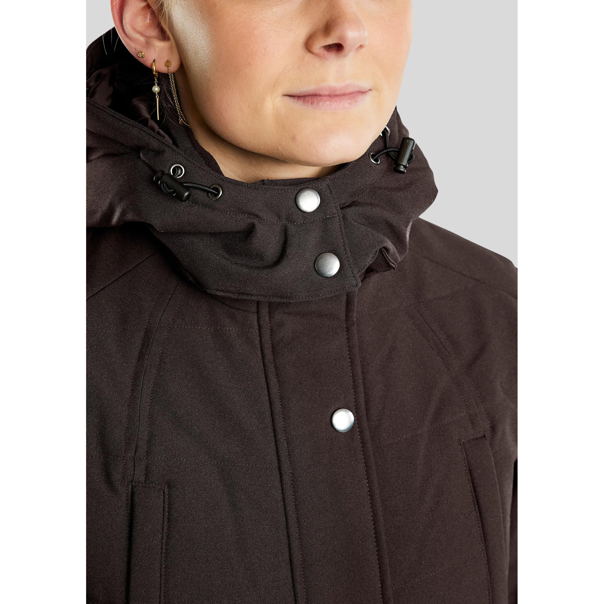 Doudoune à capuche extralong femme Montar Dicte 5/6