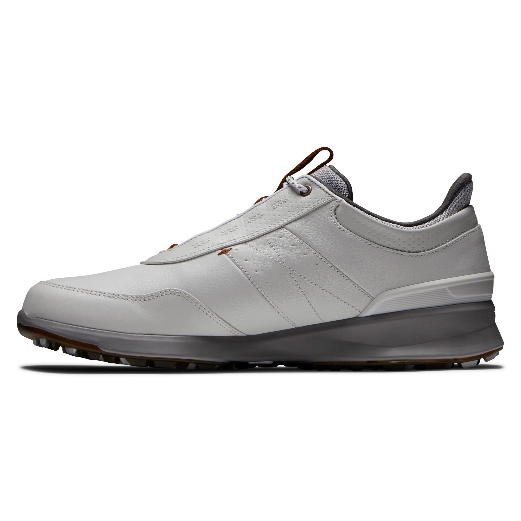 Chaussures de golf Footjoy Stratos pour hommes, blanches 5/5