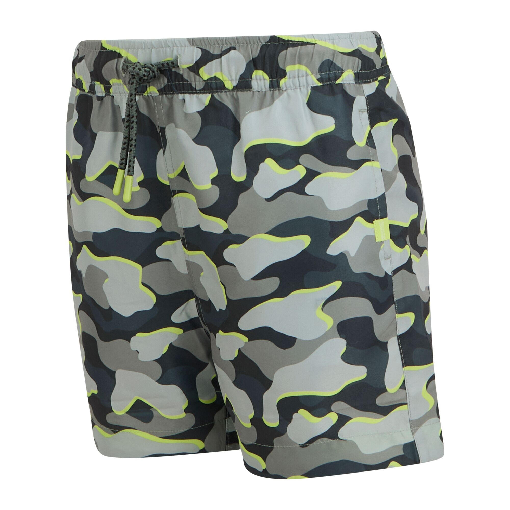 "Skander" Badeshorts für Kinder Jungen Dunkler Sturm 3/4