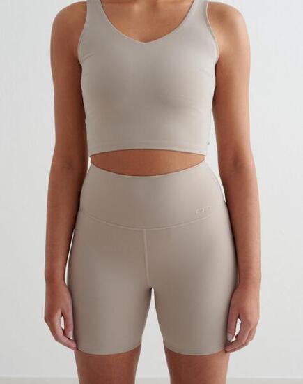 Femme Midi Évacuant l'humidité Beige Foncé