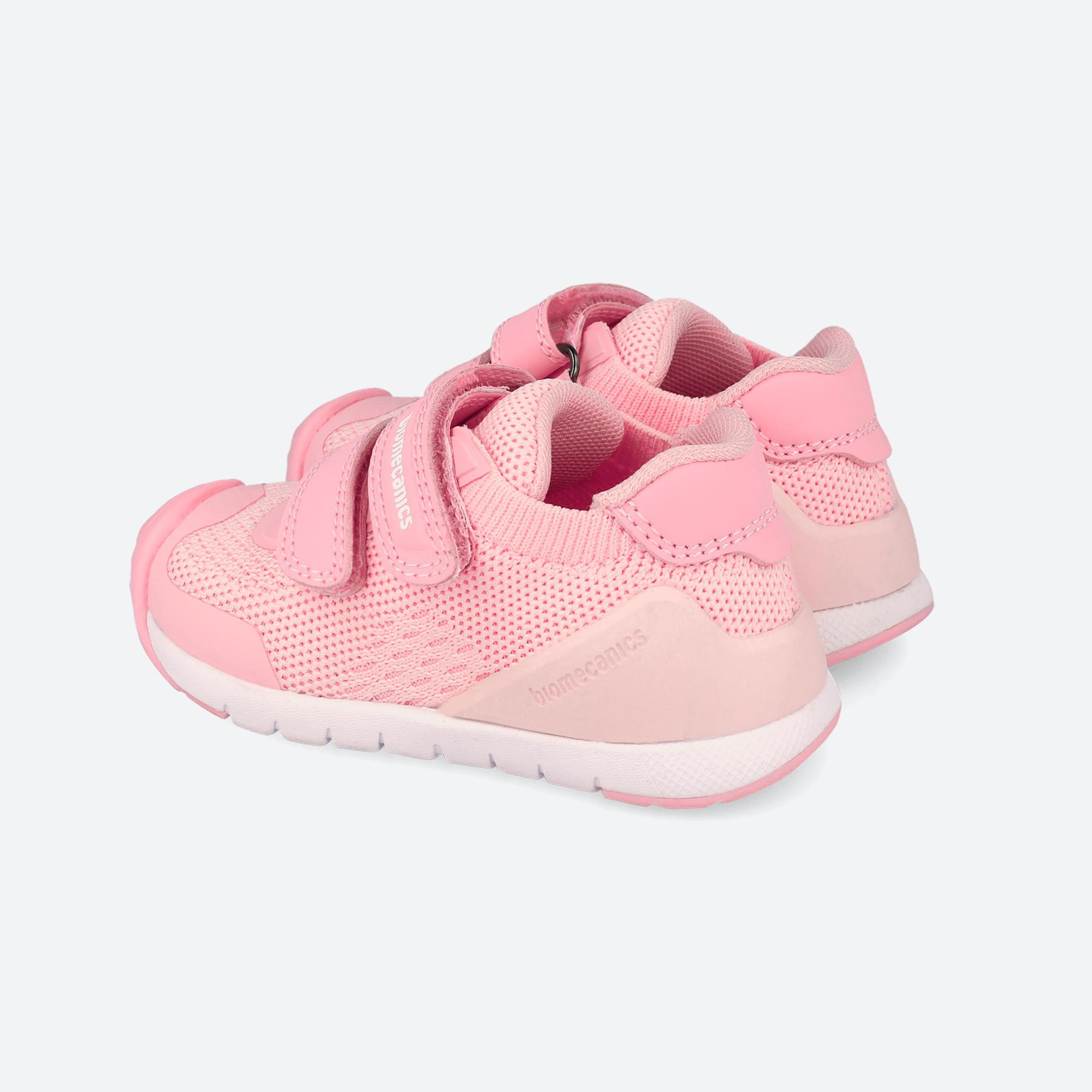 Zapatillas Bebé Biomecanics 262136D Rosas Cierre adherente 3/6
