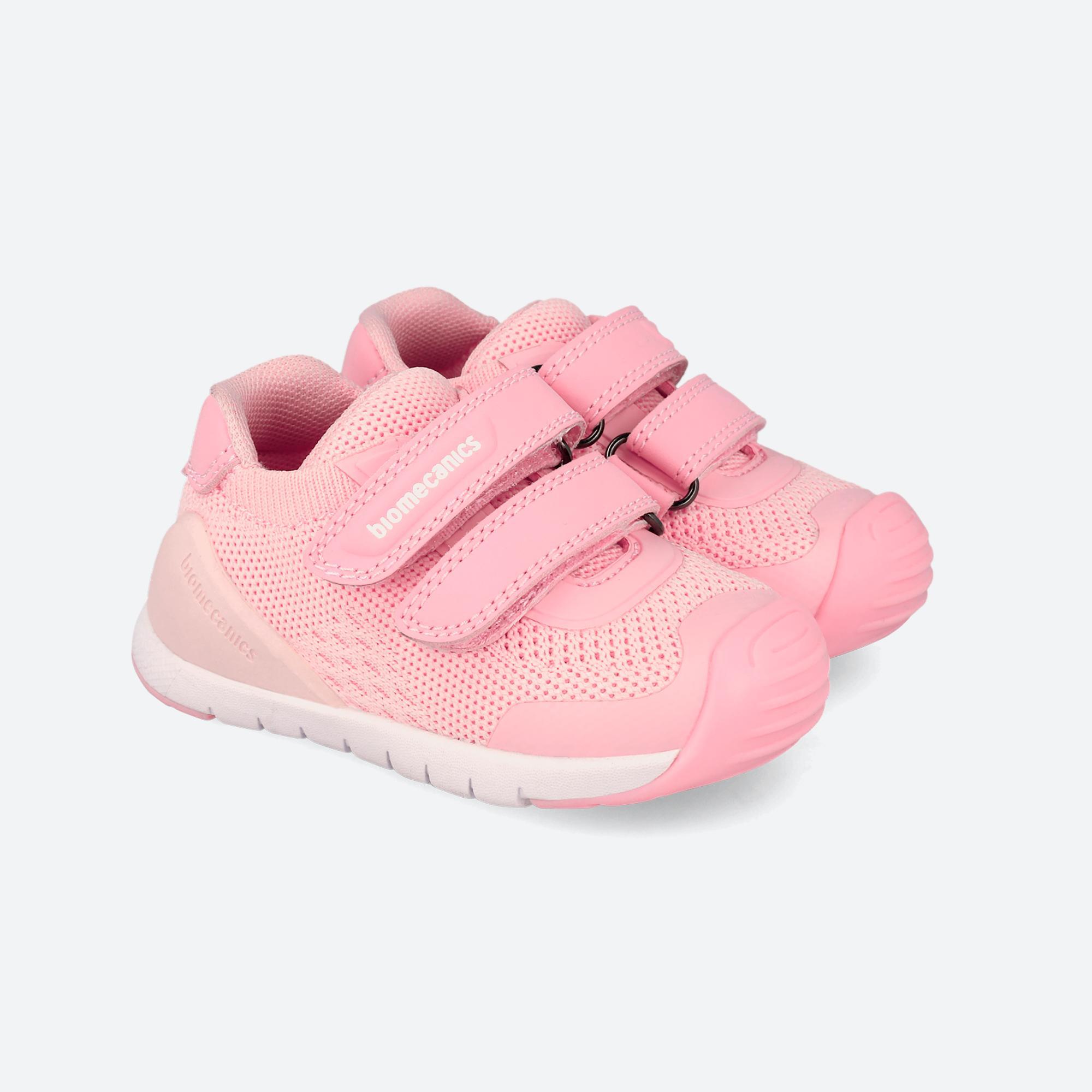 Zapatillas Bebé Biomecanics 262136D Rosas Cierre adherente 2/6