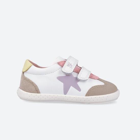 Zapatillas Barefoot Bebé Garvalín 262320E Blancas Cierre adherente