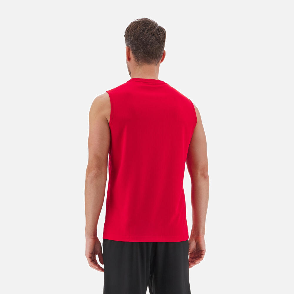 Débardeur Kesil rouge MACRON SPORTS 2/6
