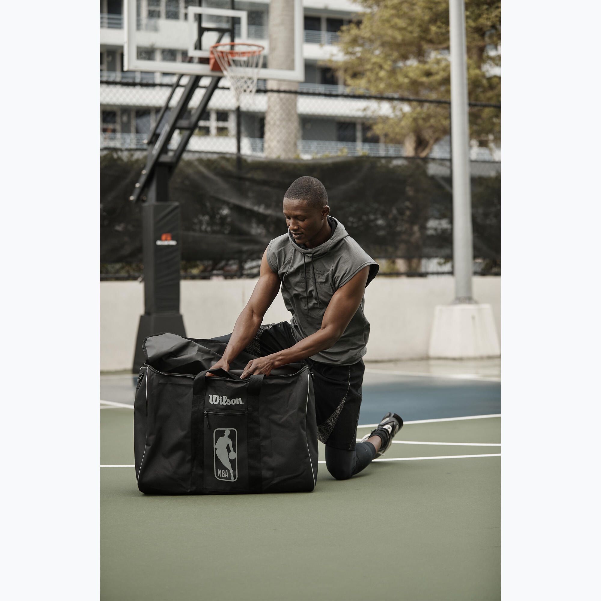 Autentyczna Torba Piłkarska NBA Jeden Rozmiar 5/7