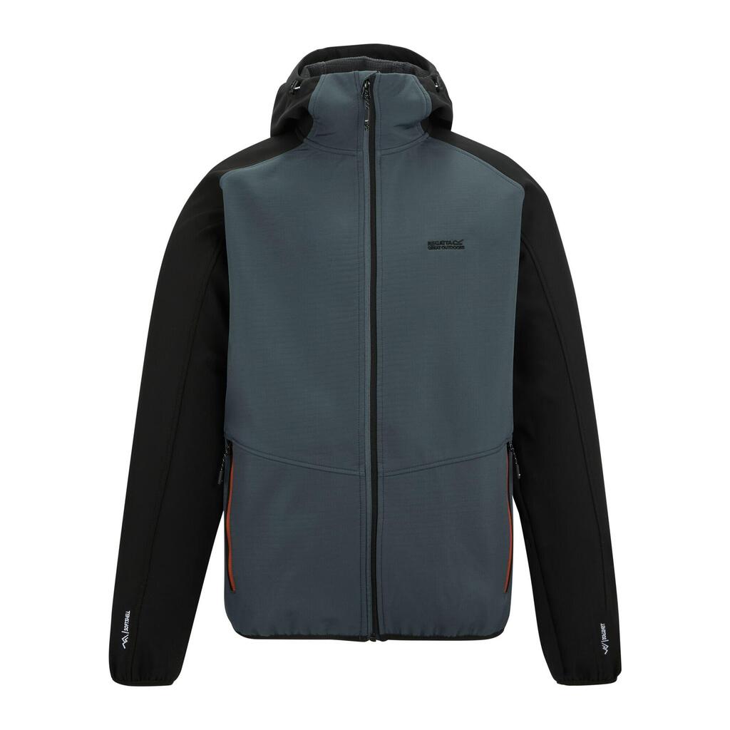 Mens Arec III Jacket (Dark Storm/Black/Brick)