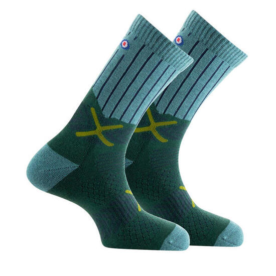 Lot de 2 paires de mi-chaussettes techniques RANDO CONCEPT - THYO