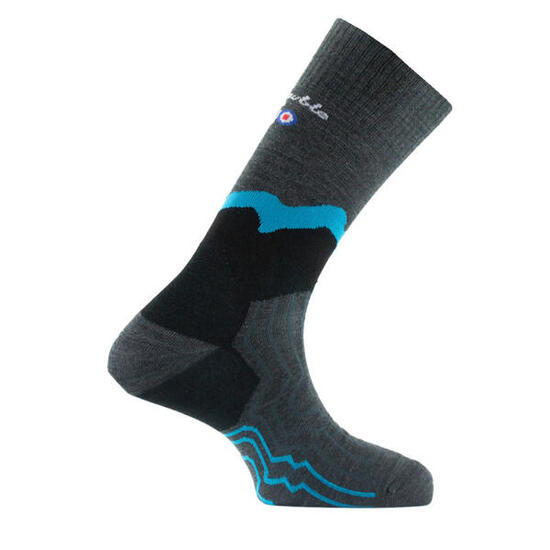 Mi-chaussettes La Double® en fils recyclés et laine