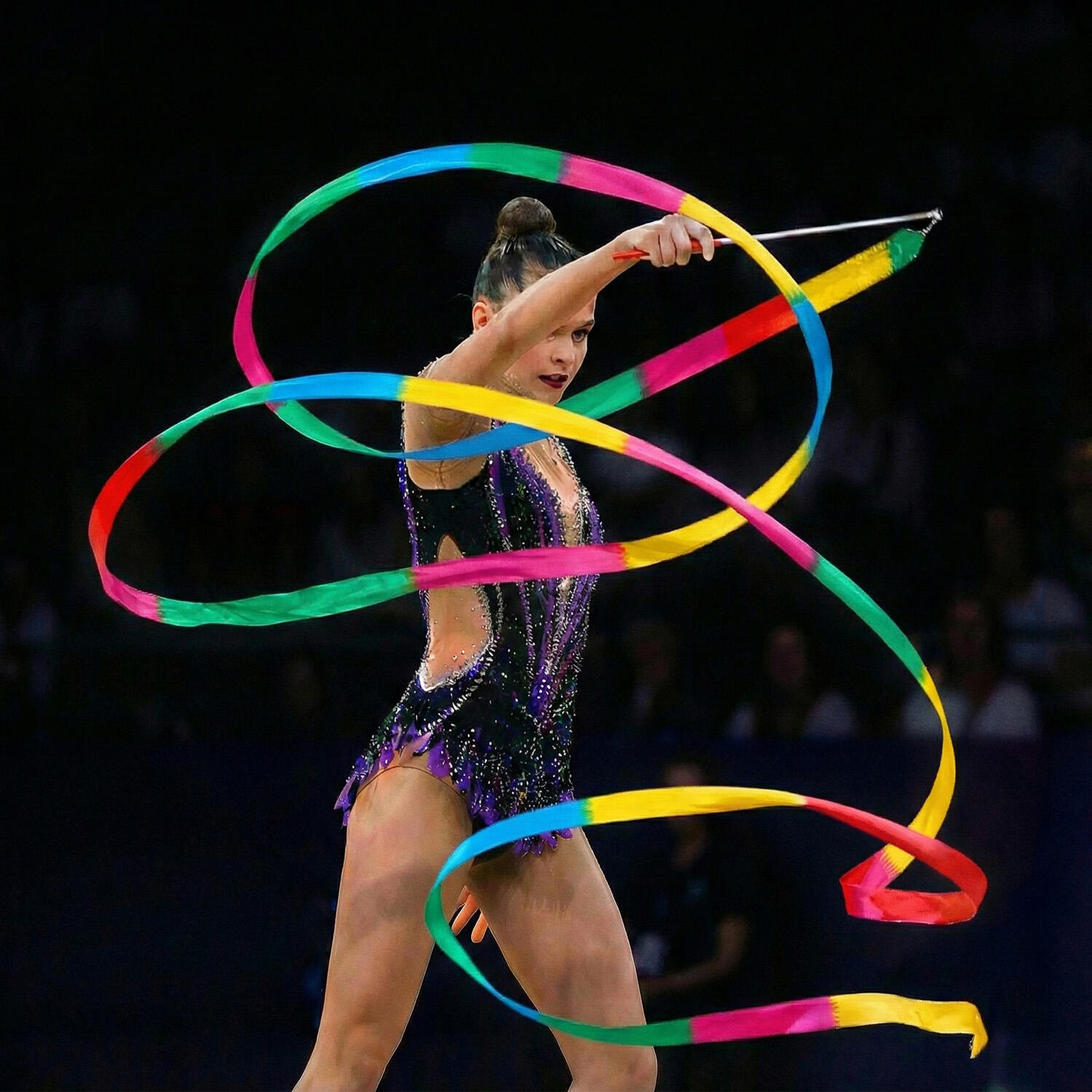 Cinta Gimnasia Rítmica Carola Gelo 4M Multicolor 2/4