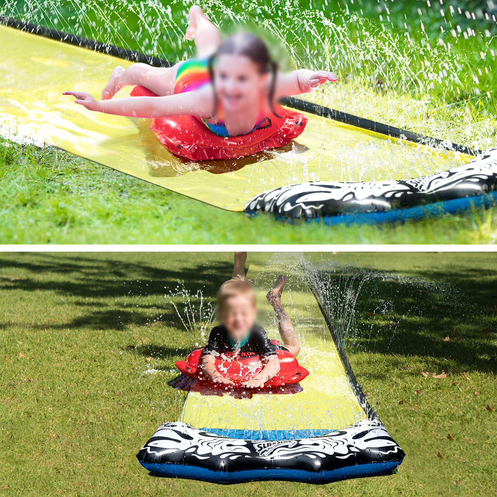 Slip N Slide Single Wave Rider 548,64cm mit Boogie Board 7/7