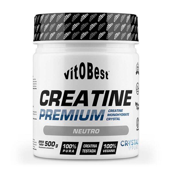 Premium Creatine (Cr-ystalPure®) - 500g Neutral VitoBest
