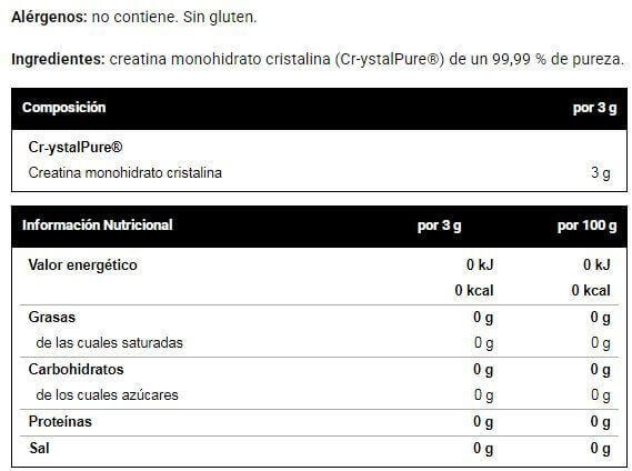 Creatina Premium (Cr-ystalPure®) - 200g Neutro VitoBest 3/4