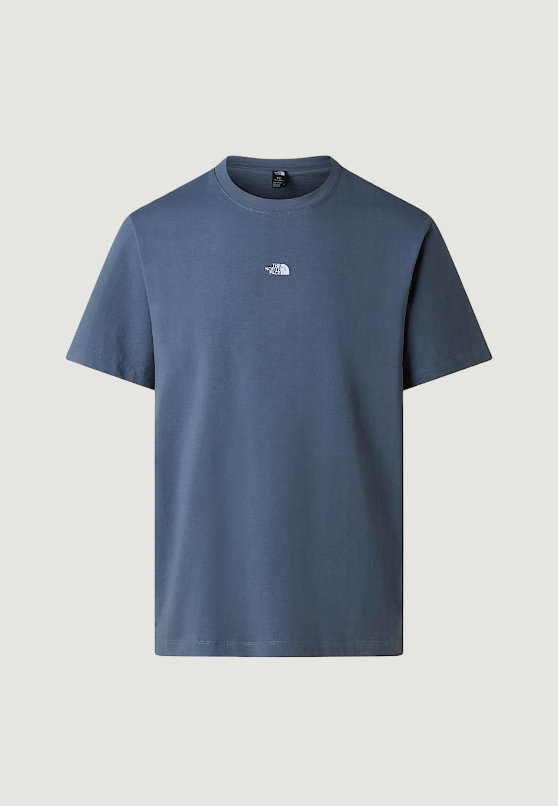 T-shirt maniche corte Uomo M ESSENTIAL CENTER LOGO RELAXED SHORT SL Grigio 5/5