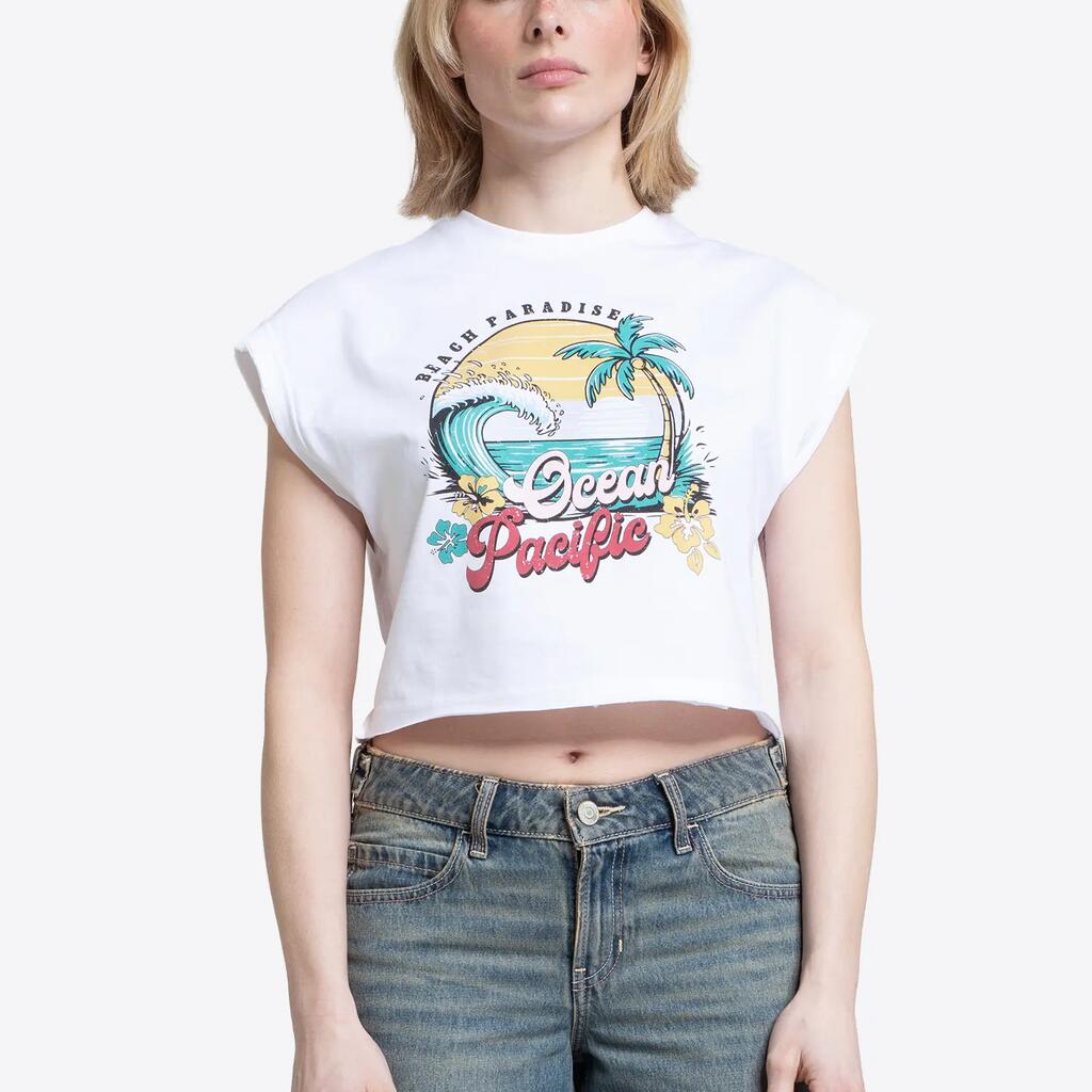 Cropped Tank Top Ocean Pacific Women's