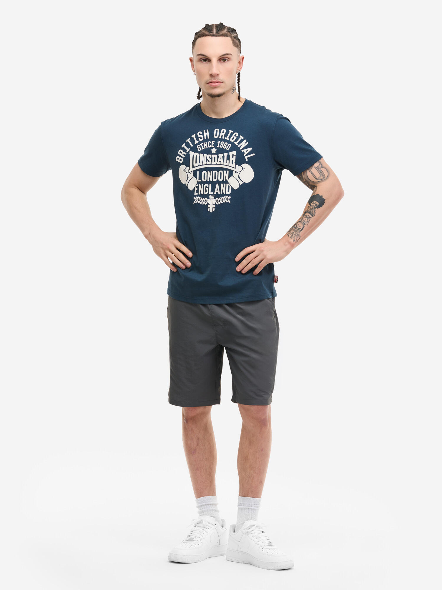 T-shirt in cotone Lonsdale Catterick 3/6