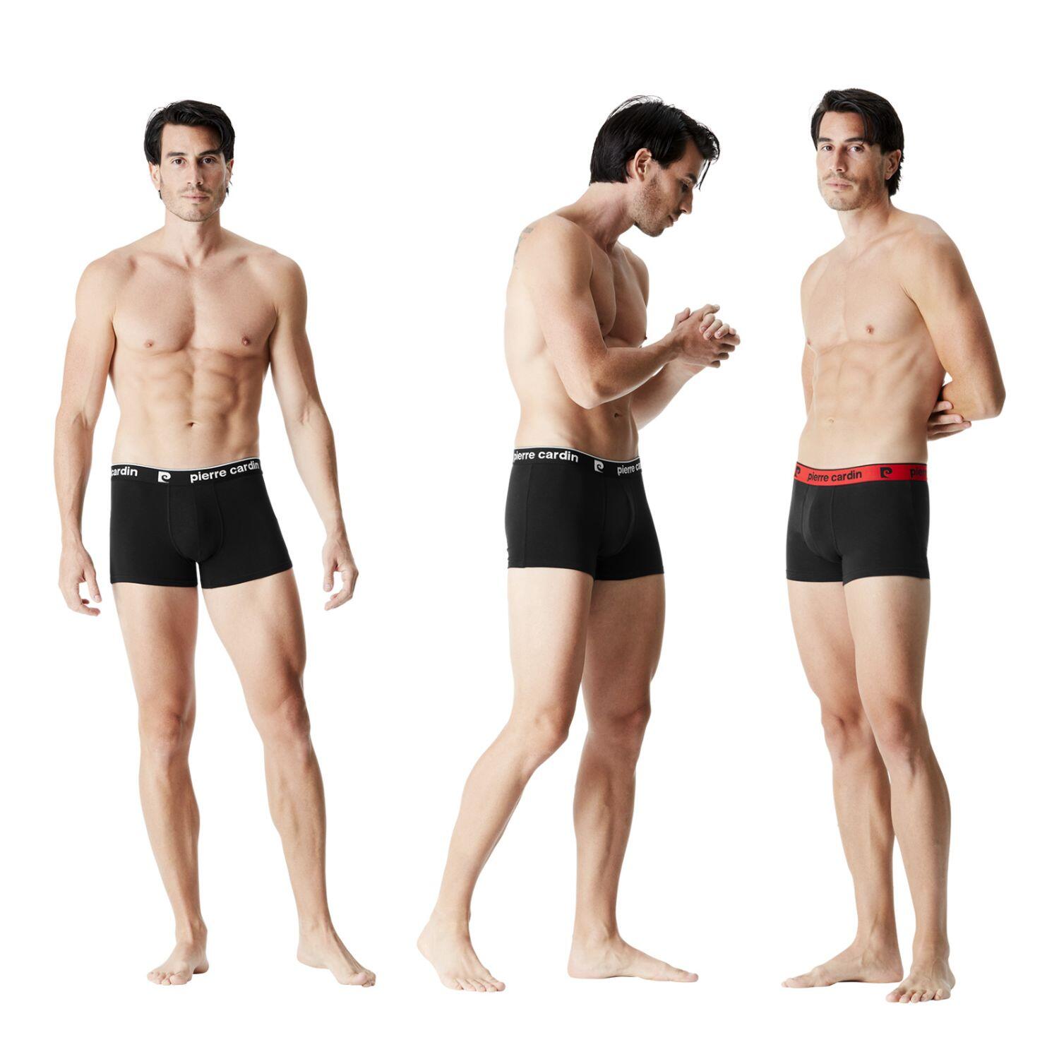 Lot de 4 boxers homme en coton Basic 2/5